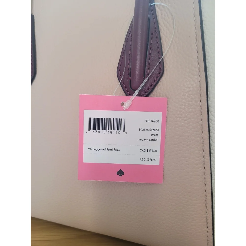 Kate Spade Grace Medium Satchel Blush